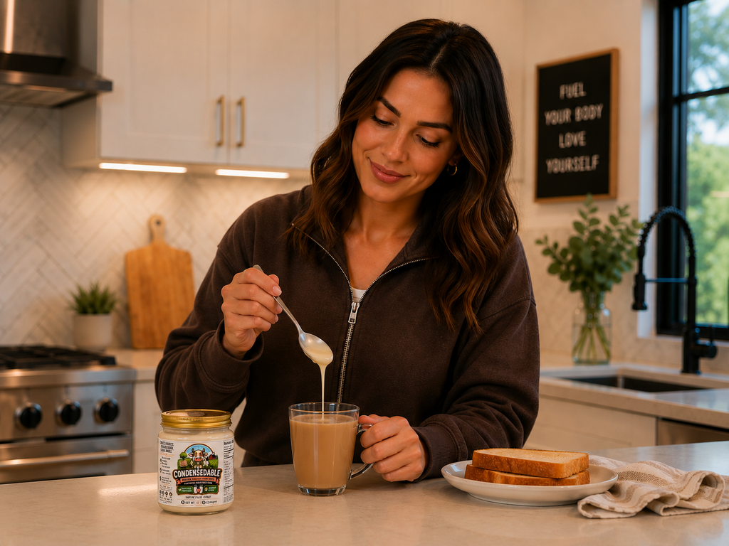 Condensedable™ Sweetened Condensed Whole Milk (In Glass Jar)