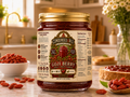 CONDENSEDABLE™ Goji Berry Jelly / Fruit Spread | No Sugar Added | Plant-Based | (In Glass Jar)