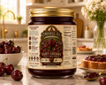 Condensedable™ Tart Cherry Jelly / Fruit Spread | No Sugar Added | Plant-Based | (In Glass Jar)